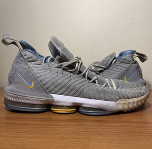 Nike Lebron 16 XVI EP MLPS Minneapolis Lakers Grey Size 16 Sneakers CK4765-001 - Picture 1 of 11