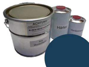 1,75 Liter Set 2K Autolack Auto Union L360 Seeblau Oldtimer Lackpoint Blau UNI - Bild 1 von 1