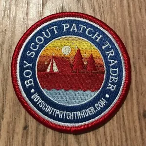 Patch Boy Scout Trader - Patch tascabile 3" rotonda - Nuova! Ottime condizioni - Foto 1 di 1