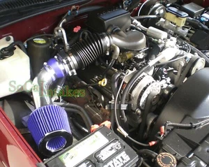 Blue Air Intake System Kit&Filter For 1996-2000 Chevrolet Tahoe with 5.7L V8 - Picture 1 of 1