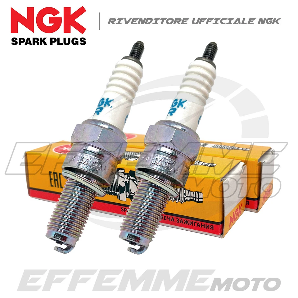 Kit 2 Candele SUZUKI AN Burgman 650 Executive 2010 2011 2012 2013 (NGK CR8E) - Immagine 1 di 1