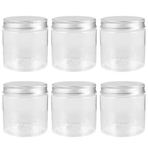 6 Pcs Mini Plastic Bottle Food Jars with Lids Storage Containers Baby - Picture 1 of 12