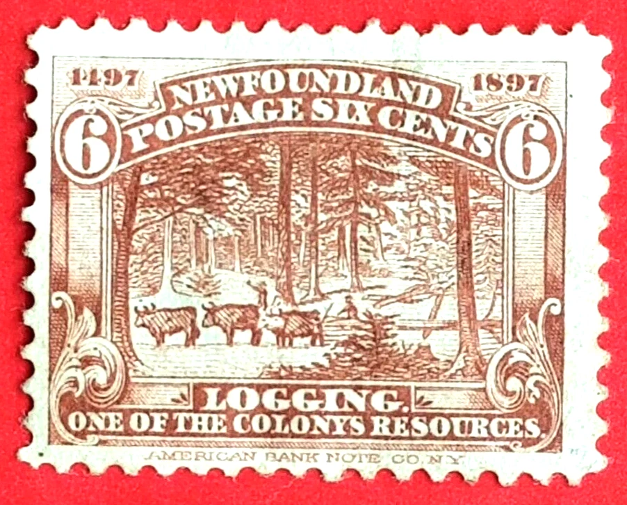 Canada Newfoundland #66 Discovery of Newfoundland - Logging MNG - Image 1 of 1