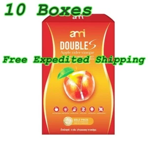 10x Ami Double S Vinagre de Sidra de Manzana Suplemento Dietético Control de Peso - Imagen 1 de 8