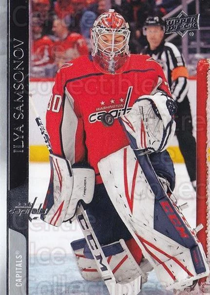 2020-21 Upper Deck #192 Ilya Samsonov - Image 1 of 1