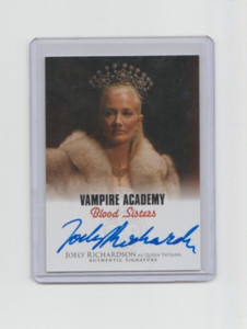 Vampire Academy Blood Sisters Autograph Card Joely Richardson Queen Tatiana (4)