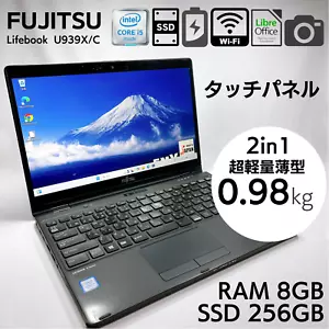 Fujitsu Lifebook U939X 2in1 Convertible Core i5-8265U 8GB RAM 256GB SSD _625 - Picture 1 of 14