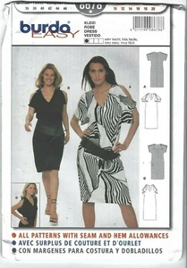 Burda Sewing Pattern 8678, Split Sleeve Dress, Size 10 - 20, Uncut - Picture 1 of 2