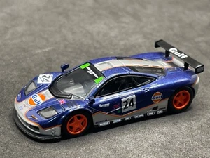 Kyosho 1/64 Mclaren F1 GTR collection No.24 Gulf Racing LM 1995 diecast car 41C1 - Picture 1 of 5