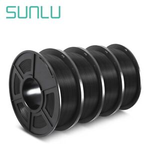 SUNLU 4KG PLA PLA+ PETG SILK Filament 1.75MM 4×1KG 3D-Drucker Verbrauchsmaterial