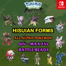 Pokemon Legends Arceus - All Alpha Shiny Pokemon Custom - ✨Hisui Pokedex✨