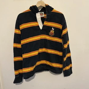 MENS XS University of Guelph Hooded Rugby Jersey Barbarian FITS BIGGER - Picture 1 of 6