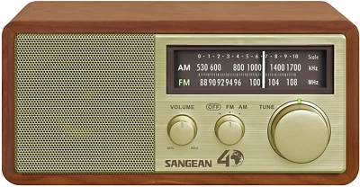 Sangean WR-11SE AM/FM Table Top Radio 40Th Anniversary Edition Walnut - Image 1 of 4
