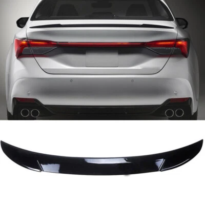 Gloss Black Fits 2019-2023 Toyota Avalon Rear Trunk Spoiler Splitter Wing - Изображение 1 из 3