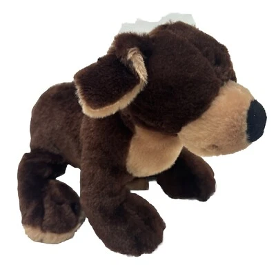 Mocha Pup Puppy Dog Brown Tan HM348 Ganz Webkinz Plush 9" Lovey Toy No Code - Image 1 of 4