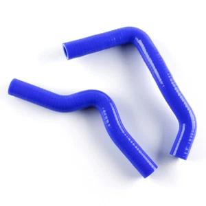 Kit de manguera de refrigerante de radiador de silicona azul Fit Suzuki RM85 RM85L 2002-2018 - Imagen 1 de 7