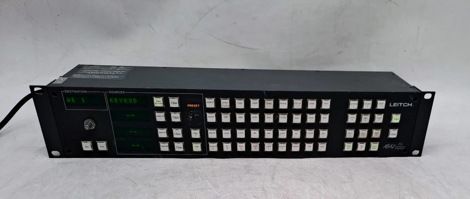 Leitch RCP-ABA2-XYP 16x16 Audio Video Router - Image 1 of 4