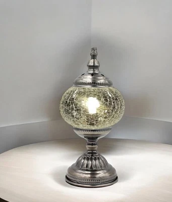 Турецкий ручной работы, мозаика, средиземноморский, столешница тумбочка прозрачный лампа - Изображение 1 из 3