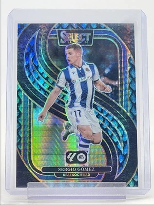 SERGIO GOMEZ 2024 SELECT LA LIGA MEZZANINE JADE DRAGON SCALE /28 Q4841 - image 1 of 2