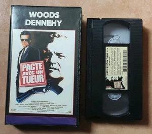 #243 K7 VHS / CASSETTE Vidéo Pacte Avec Un Tueur Woods Dennehy Carter De Haven  - Picture 1 of 2