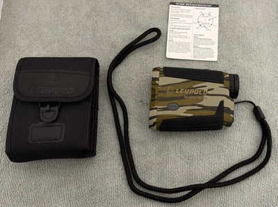 Telémetro Leupold RX-1400i TBR/W Mossy Oak Bottomland - ¡COMO NUEVO en estuche! Foto 1 de 4