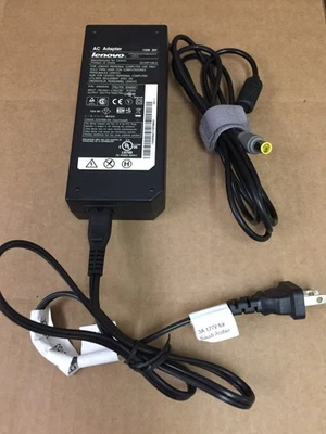 Cargador adaptador de corriente alterna punta redonda genuino OEM Lenovo ThinkPad 135W 20V 6.75A Foto 1 de 2