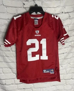 San Francisco 49ers Frank Gore 21 NFL Jersey Youth Red Medium 10/12 Reebok - Picture 1 of 10