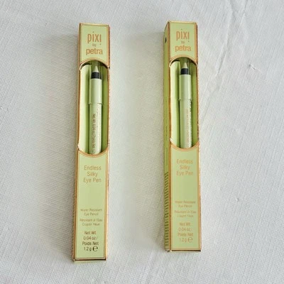 Juego/2 bolígrafos de ojos sedosos sin fin Pixi de Petra - Pixigreen, 0,04 oz Foto 1 de 4