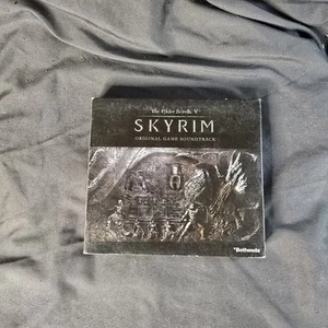 The Elder Scrolls V, Skyrim Original Spiel Soundtrack 4 CDs signiert selten komplett - Bild 1 von 7