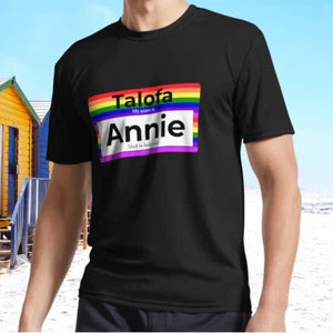 Nueva Camiseta Talofa, I'm Annie Samoan Greeting Active Divertida Talla S - 5XL - Imagen 1 de 5