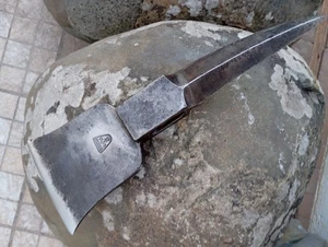 Antiguo Enorme Barco de Guerra de Rescate Hacha Pico Militar Bombero Bombero Ancla Logo - Imagen 1 de 23