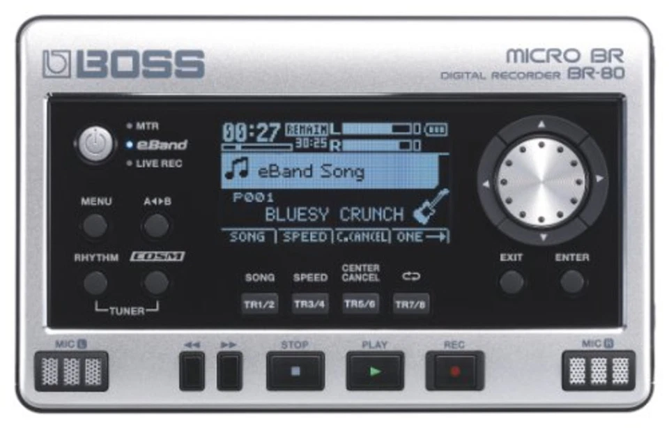 BOSS Digital Recorder MICRO BR BR-80 F/S w/Tracking# New from Japan - Image 1 of 4