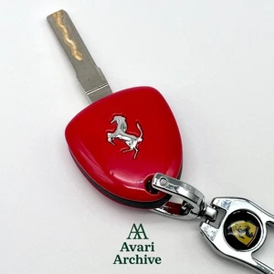 Ferrari Key Fob Chrome Keychain F430 F458 F360 F355 CHM2104 - Picture 1 of 4