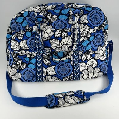 Vera Bradley Grand Traveler Blue Bayou Weekender XL Bag Overnight Bag Luggage - Image 1 of 4