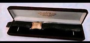 Haminton Pelham 10k Gold Filled Wind Up Watch 754 Movement Preowned Vintage  - Bild 1 von 12