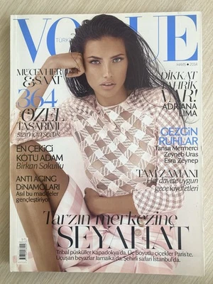 vogue Turkey May 2014 Adriana Lima - Laura Kampman Foto 1 de 4