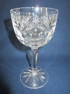 *Gorham Rosewood Wine Older 1950s Cut Lead Crystal 5 1/2"  Excellent Condition - Image 1 of 4