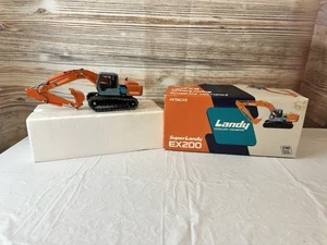 HITACHI Super Landy EX200 1/40 Miniature Heavy Machine With Box - Picture 1 of 11