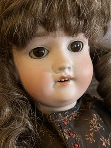 19 Zoll antike Kley & Hahn "Walkure" antike 250 deutsche Biskuit Puppe D9 - Bild 1 von 17