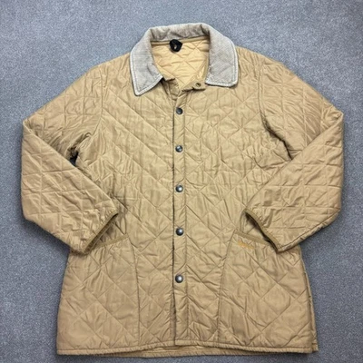 Barbour Jacket Adult Medium Brown Quilted Country Field Hunting Shooting Men - Image 1 of 4
