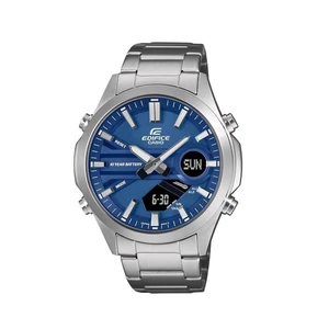 Montre casio edifice Homme EFV-C120D-1AEF Acier Analogique Digital Étanche 10 - Picture 1 of 6
