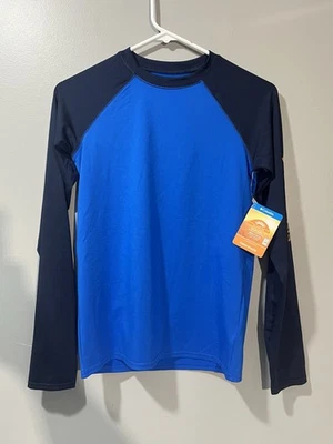 Columbia Omni-Sombra Protección Solar 50 UPF Camisa Manga Larga Natación Playa Juvenil L Foto 1 de 4