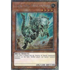 RA03-EN195 Fossil Dyna Pachycephalo : Platinum Secret Rare Card : 1st Edition - Picture 1 of 2