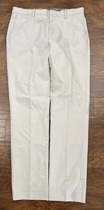 Banana Republic Chino Hose Herren 32x34 hellgrau Twill Slim Fit Stretch - Bild 1 von 10