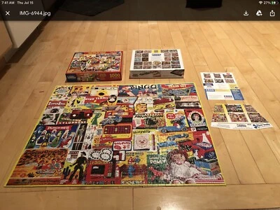 2015 Completo - White Mountain I Had One of These Puzzle 1000 piezas 24 X 30 Foto 1 de 4