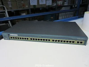 Cisco Catalyst WS-C2950-T-24 24-Ports Rack Mountable Switch Managed stackable - Bild 1 von 3