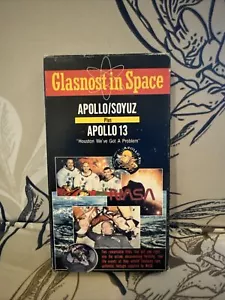 Glastnost in Space Apollo/Soyuz + Apollo 13 - VHS - 1990 - Picture 1 of 4