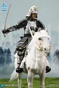 Escala 1/12 6 pulgadas Dragon Dreams DID Samurai Uesugi Kenshin XJ80014 + Caballo Blanco - Imagen 1 de 8