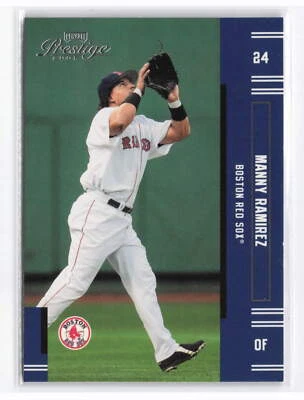 2005 Playoff Prestige #124 Manny Ramirez - Image 1 of 2