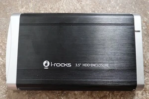I-Rocks 3.5 HDD Enclosure USB 2.0 with 400GB Hard Drive Tested - Picture 1 of 4